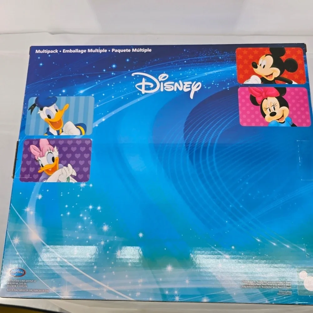 Disney Duckalooz 12 Piece Multipack Rubber‎ Ducks Mickey Minnie Elsa Stitch NEW